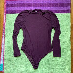 Plus Size Mesh Bodysuit